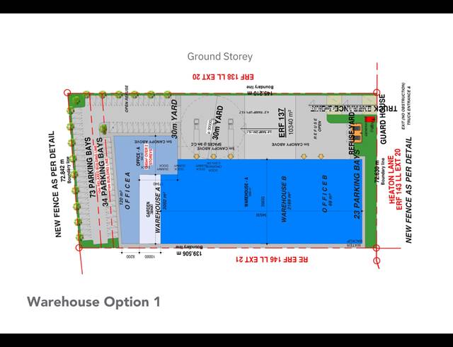 5,432M² WAREHOUSE TO LET IN LONGLAKE